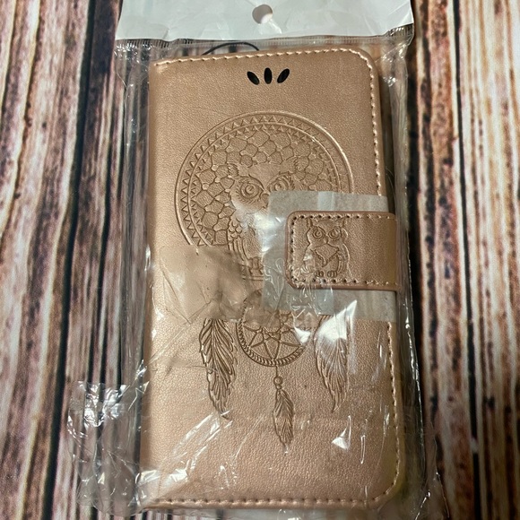 Galaxy S7 rose gold owl phone case - Picture 2 of 11